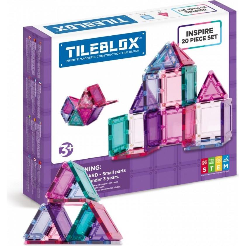 No Name Tileblox zestaw pastelowy 20el