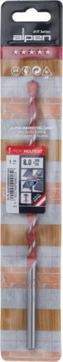 Actual product image Alpen Twist Drill ALEPN Multicut (8 mm)