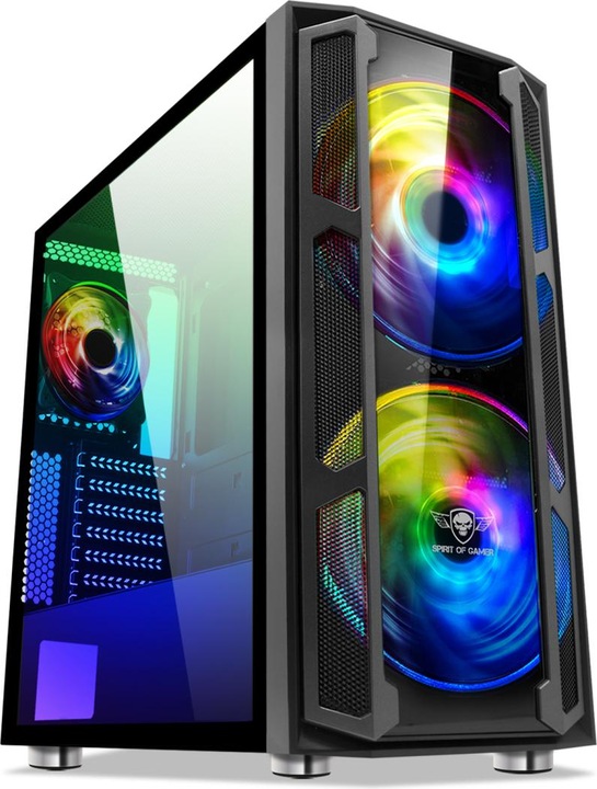 Produktbild Spirit Of Gamer Boitier ATX-mATX 8920RA/GHOST 5 (ATX, mATX, Mini-ITX)