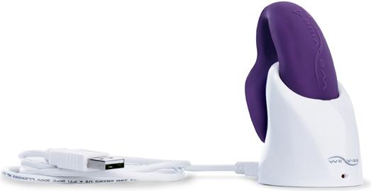 Actual product image We-Vibe Love Toy 4 Plus App Only Model Purple