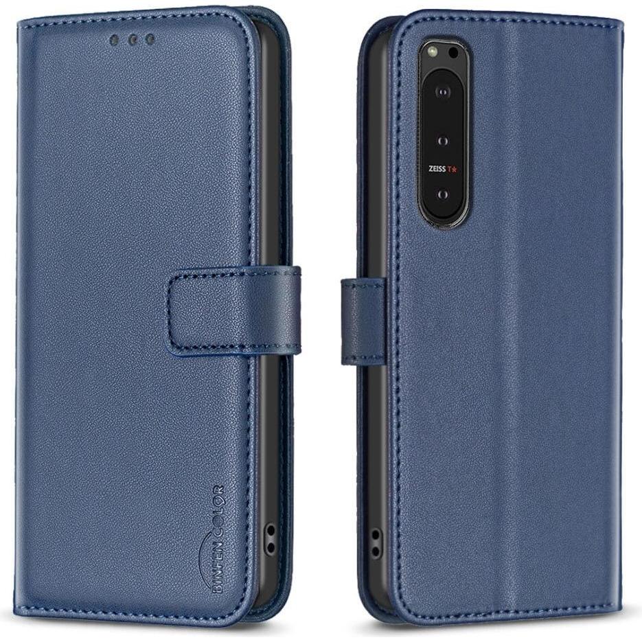 Binfen Color Sony Xperia 10 VI - BINFEN Etui Hülle (Sony Xperia 10 VI), Smartphone Hülle, Blau