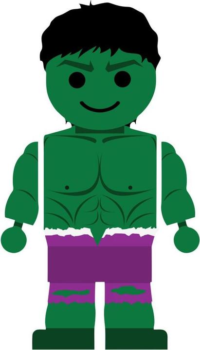 Image du produit Trenddeko Le Hulk (45 x 80 cm)