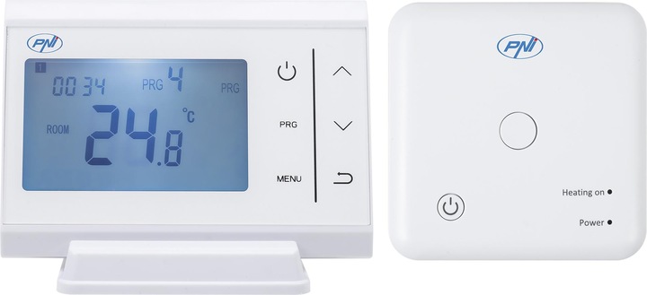 Immagine prodotto PNI CT60 termostato via radio per sistemi di riscaldamento, display illuminato, programmi giornalieri