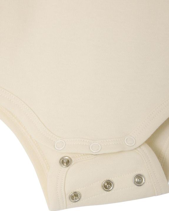 Actual product image Vertbaudet Bio-Kollektion: 3er-Pack mitwachsende Baby Bodys mit kurzen Ärmeln (62)