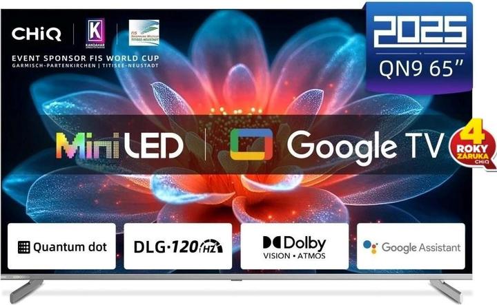 Produktbild CHiQ M65QN9V TV 65", UHD MiniLED Google TV DLG 120 Hz (65", Mini-LED, QLED, 4K)