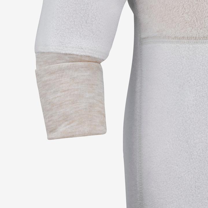 Image du produit Wedze Combinaison de ski bébé polaire - Midwarm 500 gris