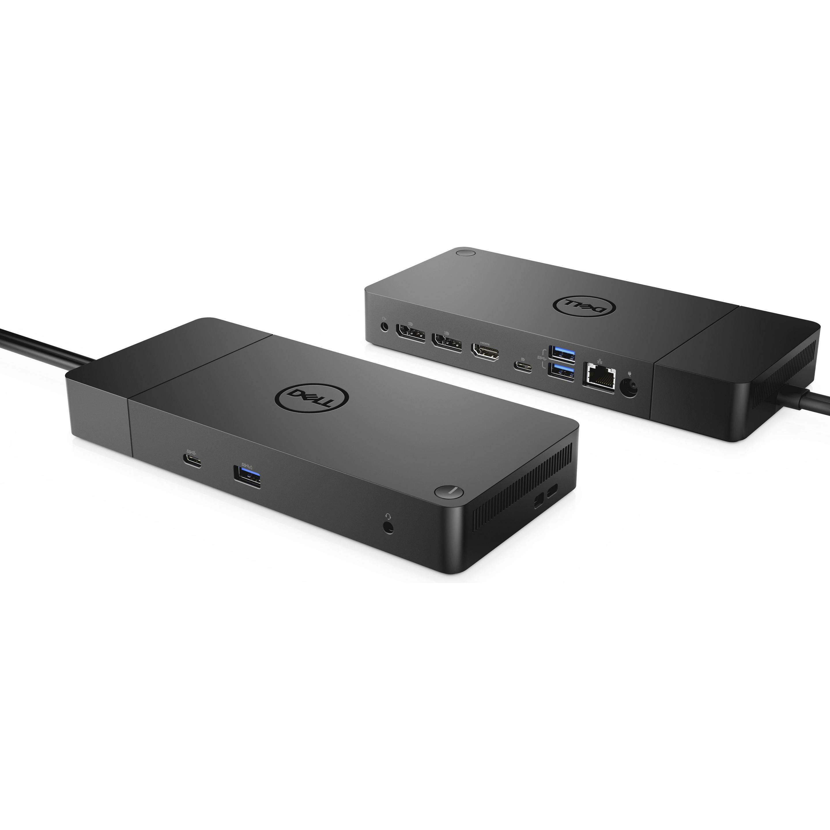 Dell W125771177 (USB-C, 3.20 Ports), Dockingstation + USB Hub, Schwarz