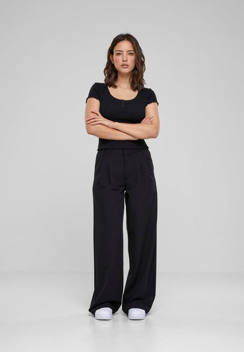 Image du produit Urban Classics Ladies Rib Babylock Tee (3XL)