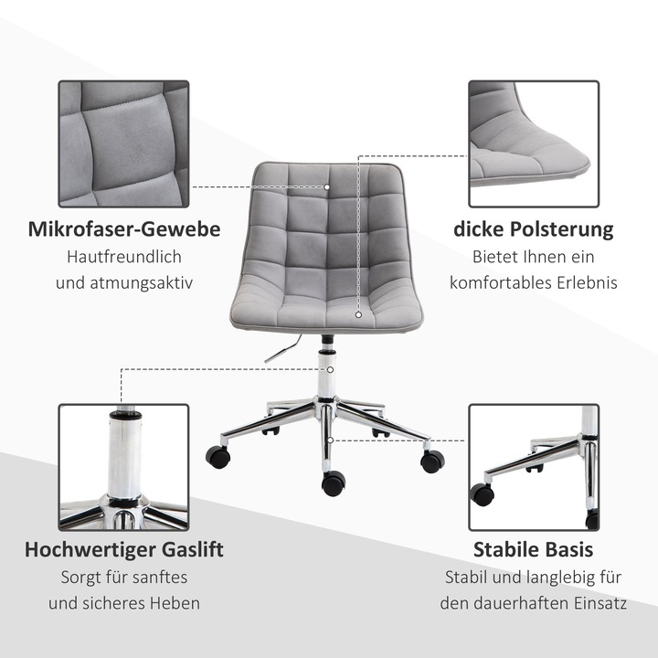 Produktbild Homcom Bürostuhl ergonomisch