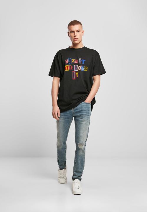 Actual product image Urban Classics Hate it or Love it Oversize Tee - 119383 (L)