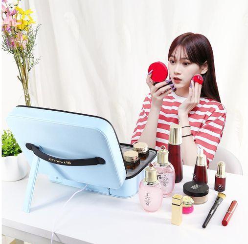 Actual product image Puluz Cosmetic box with ring light 21 (Ring light)