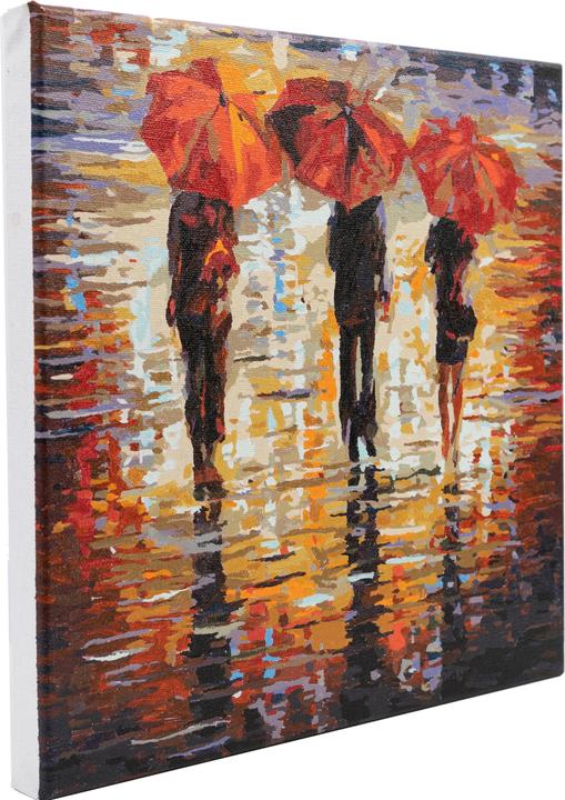 Produktbild Craft Buddy Malen nach Zahlen Bild-Set 30x30cm Im Regen