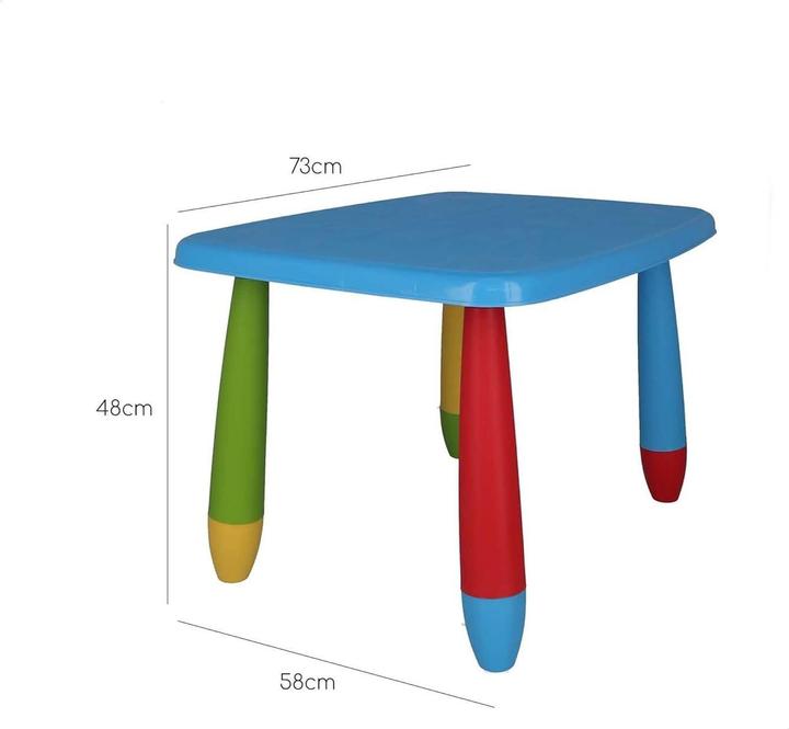 Actual product image Aranaz Rectangular Plastic Children's Table (Kids table)