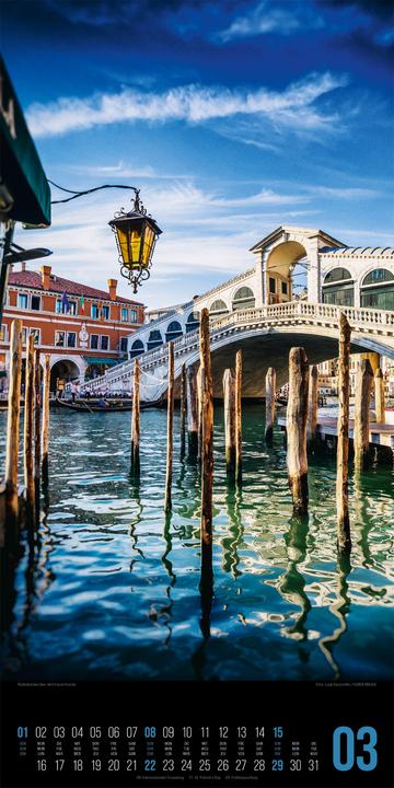Produktbild Inside Venezia Kalender 2026 (33 x 66 cm)