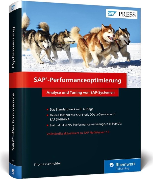 Produktbild SAP-Performanceoptimierung (Deutsch, Thomas Schneider, 2017)