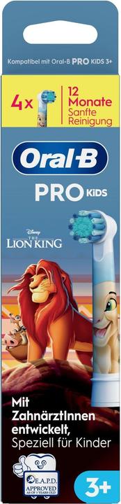 Image du produit Oral-B Aufsteckbürsten Kids König der Löwen 4er Aufsteckbürsten (4x)
