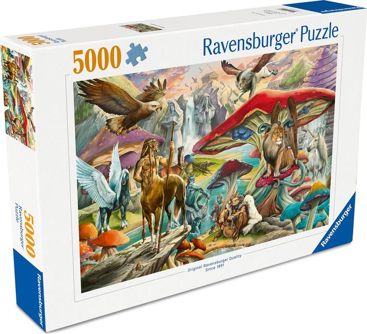 Produktbild Ravensburger Adult puzzle 5000 Teile - Mushrooms and more (5000 Teile)