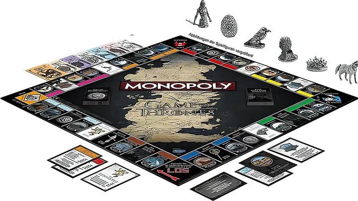 Produktbild Hasbro Monopoly Games of Thrones (Deutsch, 2 - 6 Spieler)