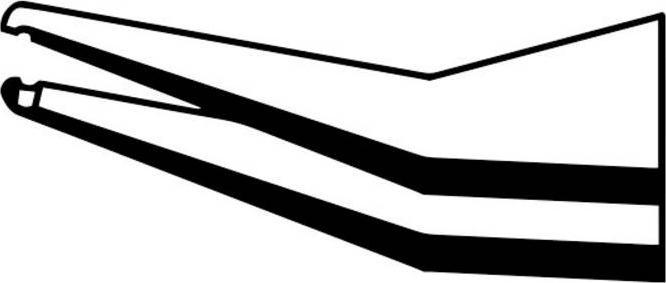 Actual product image Ideal Tek SM115.SA.1.IT SMD tweezers 1 piece SM115 115 mm