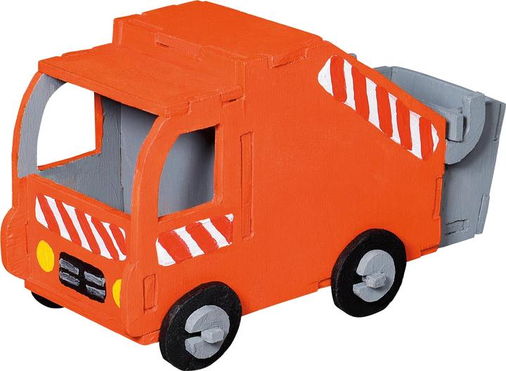 Produktbild Pebaro Laubsägevorlage Müllwagen