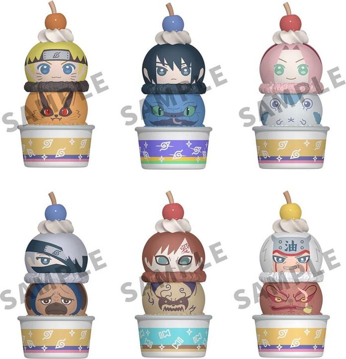 Produktbild Megahouse Naruto Shippuden Tsumichen Stack up & Change Sammelfiguren 8 cm Sortiment (6)
