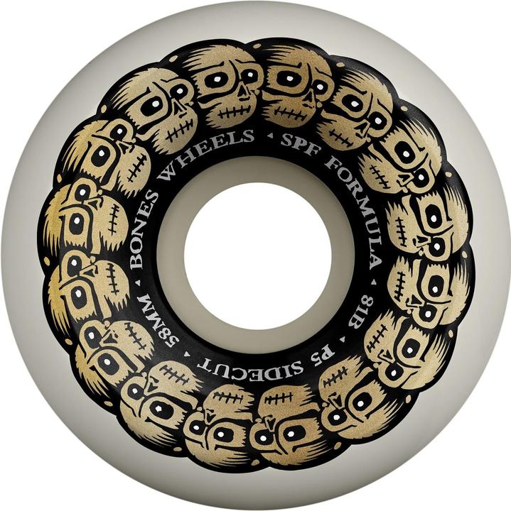 Produktbild Bones Wheels 81B SPF Circle Skulls P5 Sidecut (58 mm)