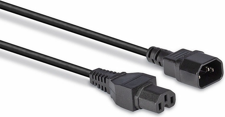 Produktbild Lindy 30314 Netzkabelverlängerung (2 m, C14)