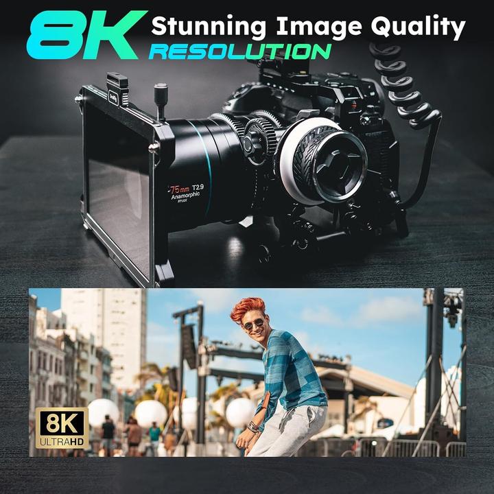 Produktbild Sirui Venus 75mm T2.9 1.6x Full-Frame Anamorphic lens(L mount) (L-Mount, Vollformat)