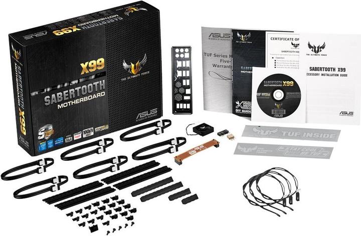 Produktbild ASUS Sabertooth X99 (LGA 2011-v3, Intel X99, ATX)