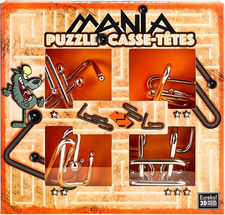 Actual product image Eureka! puzzel Puzzle Mania Casse-têtes Orange