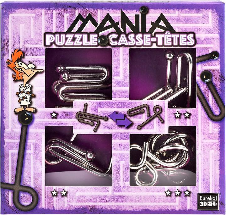 Immagine prodotto Eureka! puzzel Puzzle Mania Casse-têtes Purple