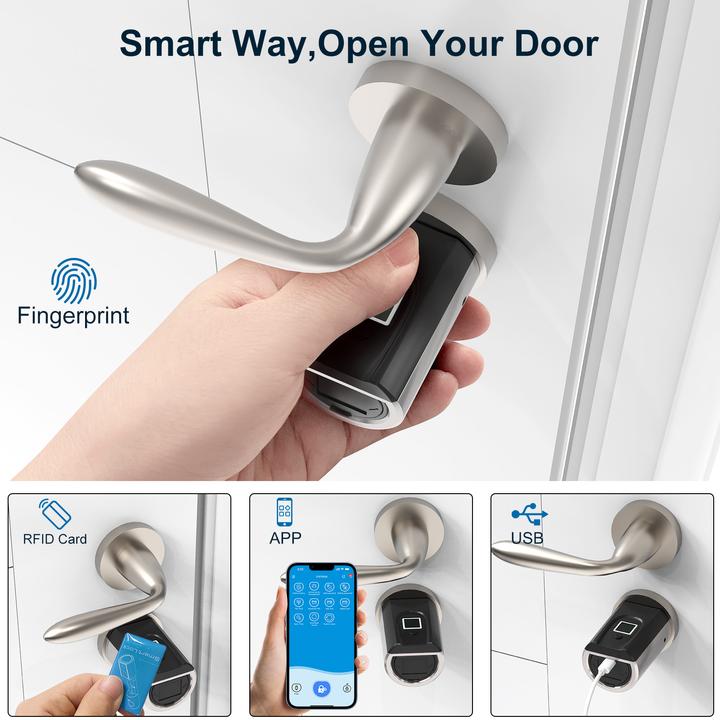 Actual product image Welock SECBN51 (Bluetooth, Fingerprint, Key card, Smartphone)