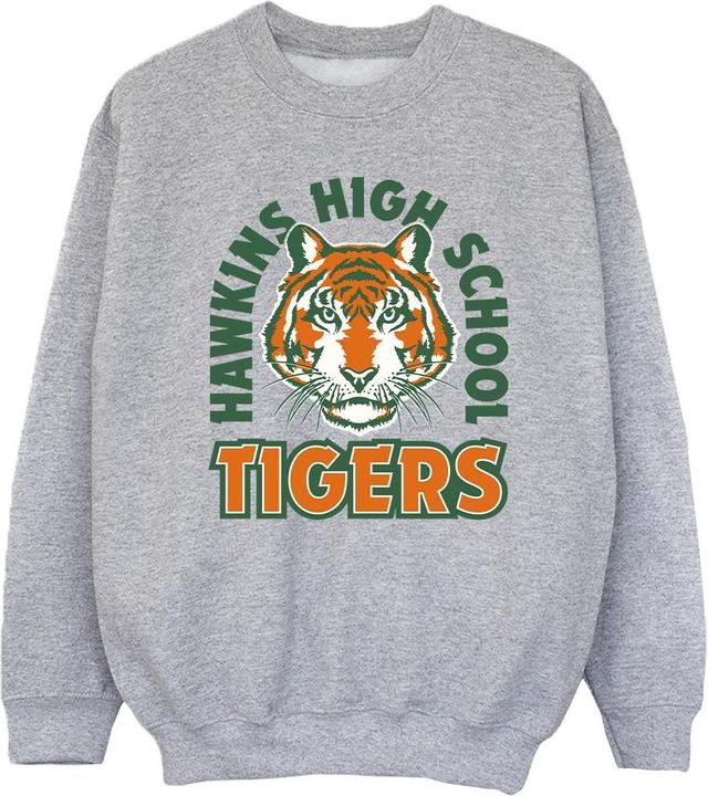 Produktbild Netflix Stranger Things Hawkins Arch Tiger Sweatshirt Mädchen (128)