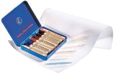 Actual product image Stockmar wasstiftjes ass. no. 1 - 8 aanv. kleuren (8x)