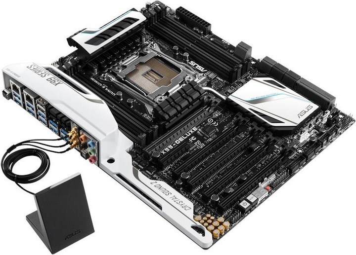 Image du produit ASUS X99-Deluxe/U3.1 (LGA 2011-v3, Intel X99, ATX)