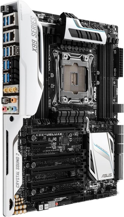 Image du produit ASUS X99-Deluxe/U3.1 (LGA 2011-v3, Intel X99, ATX)
