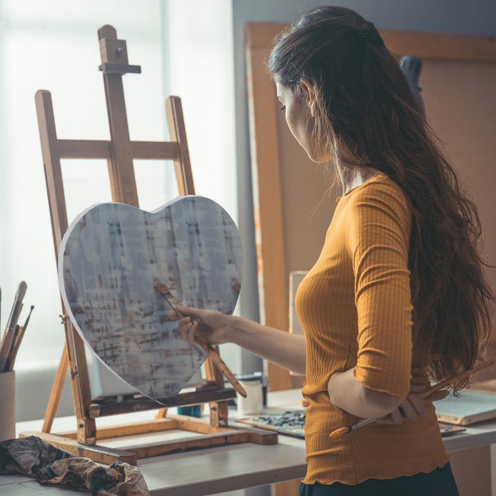 Actual product image Relaxdays 6-piece canvas set