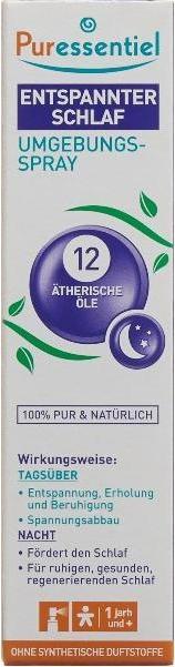 Actual product image Puressentiel Sleep and relaxation spray with 12 essential oils