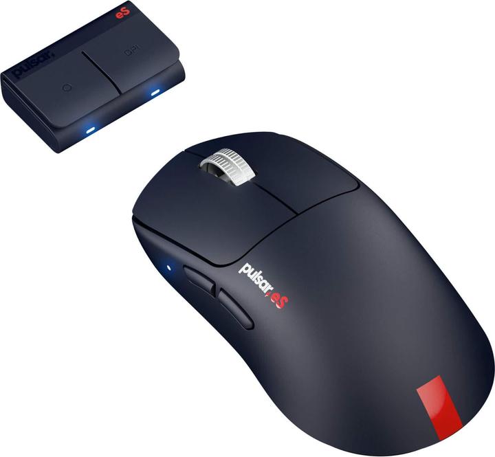 Produktbild Pulsar eS FS-1 - Gaming Mus - Optisk - 5 knapper - Blå (Kabelgebunden, Kabellos)