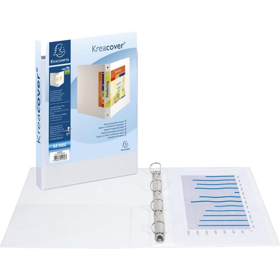 Exacompta, Ordner, Ringbücher (A4, 64 mm, 1 x)
