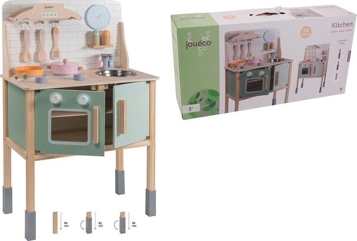 Produktbild Johntoy Joueco - Holzküche mit Zubehör