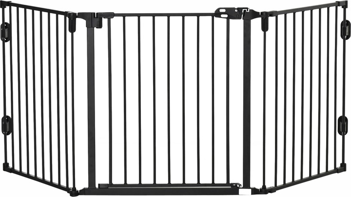 Actual product image PawHut Barrier grille with adjustable angles
