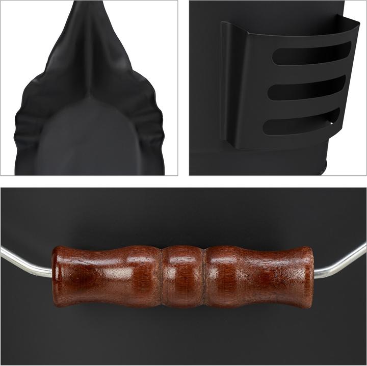 Actual product image Relaxdays Ash bucket (35.5 x 33 x 36 cm)
