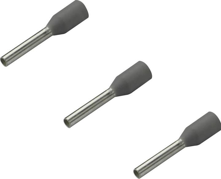 Produktbild Rittal Aderendhülse 1 x 0.75 mm² x 8 mm Teilisoliert Grau 4050.731 500 St.