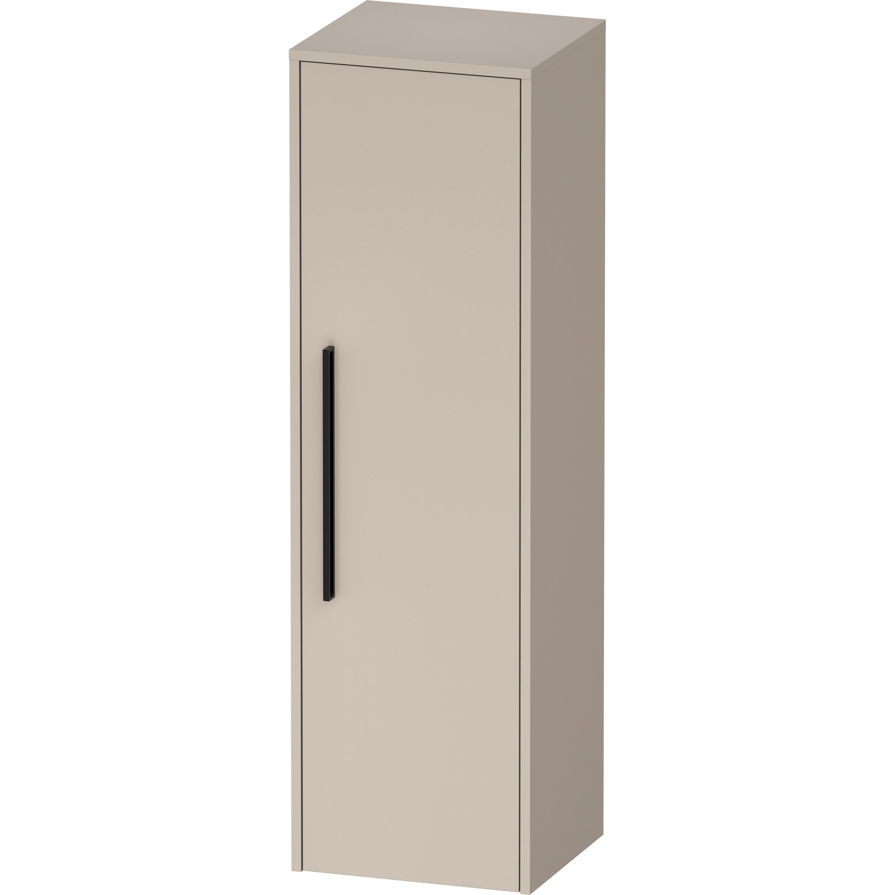 Duravit, Badezimmerschrank, D-Code Halbhochschrank, 1 Tür mit Anschlag rechts, 400x360x1320mm, mit Griff