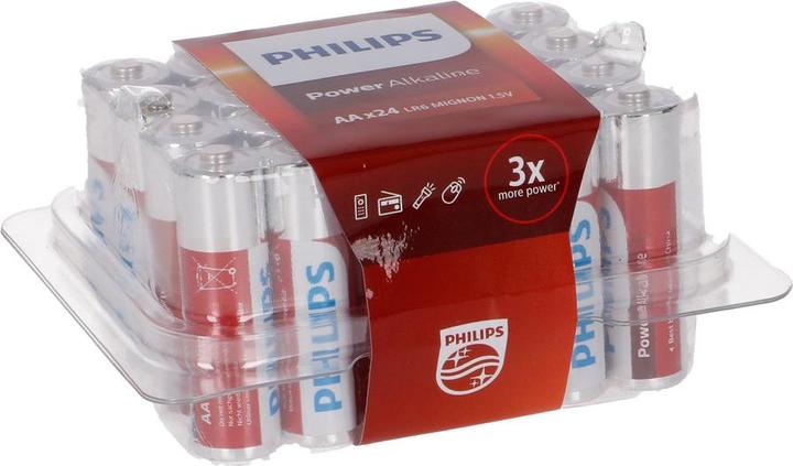 Actual product image Philips Power Alkaline (24 pcs., AA)