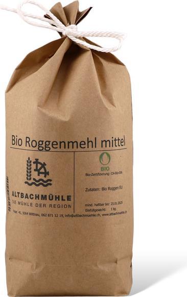 Altbachmühle Bio Roggenmehl mittel (1000 g)
