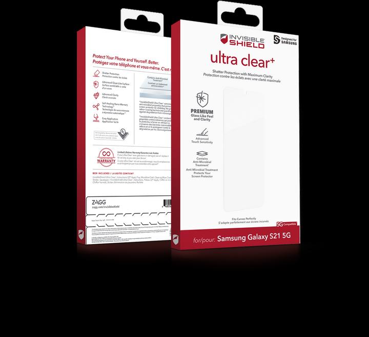 Immagine prodotto InvisibleShield Ultra chiaro+ (1 Pezzo/i, Samsung Galaxy S21)