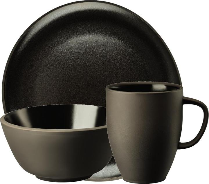 Actual product image Rosenthal Junto Slate Grey breakfast set Set6 (6 pcs.)