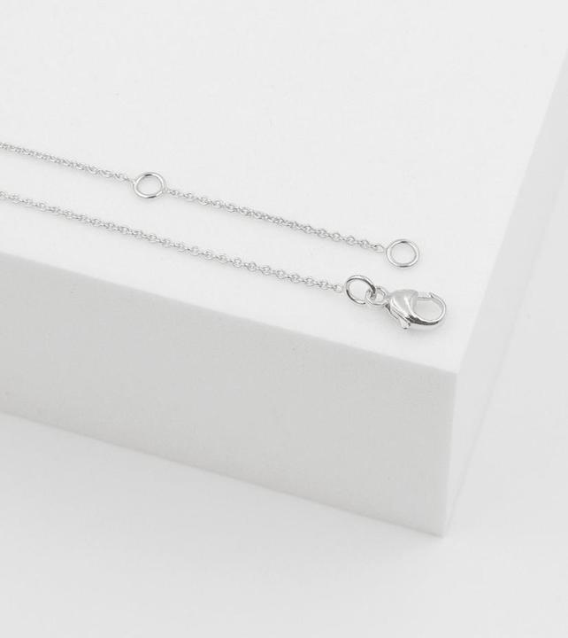 Produktbild Muau Collier Weissgold 750/18K, Diamant 0.10ct. (750/18K Weissgold)